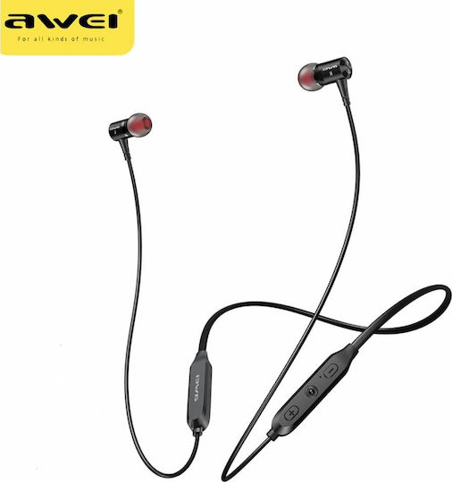 Awei G40BT In-ear Bluetooth Handsfree Earphones with Sweat Resistance Black view 3