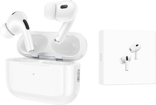 Hoco EW77 In-ear Bluetooth Handsfree Earphones with Charging Case White view 6