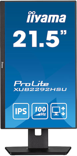 Iiyama ProLite XUB2292HSU-B6 IPS Monitor 22" FHD 1920x1080 view 3