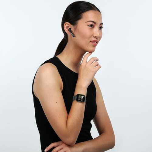 Sector S-04 with Bluetooth Handsfree Stainless Steel 40mm Smartwatch (Black) view 6