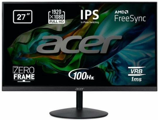 Acer KA272Ebi IPS Monitor 27" FHD 1920x1080 with Response Time 4ms GTG