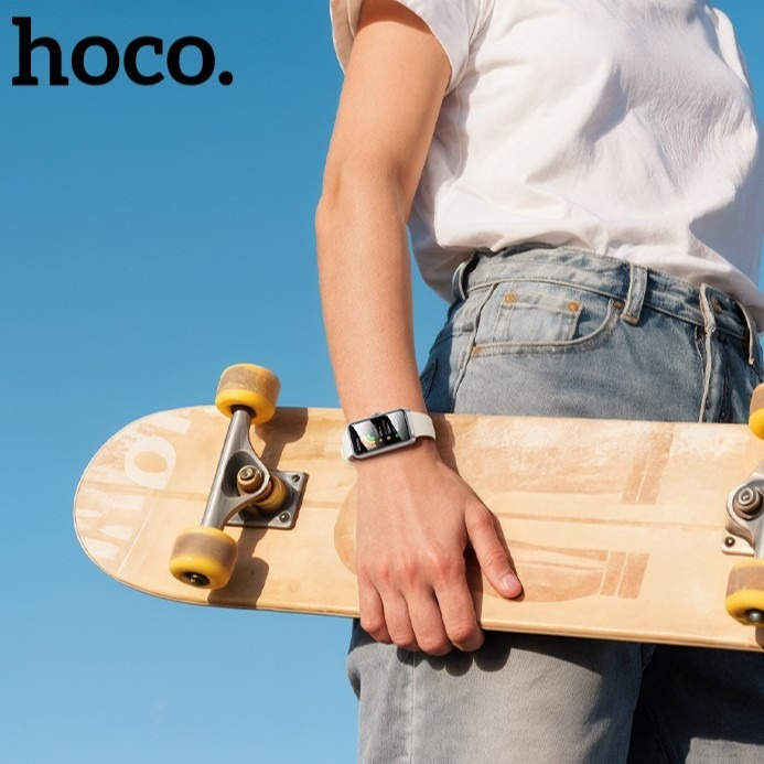 Hoco Y34 Aluminum Smartwatch with Pedometer Silver view 3