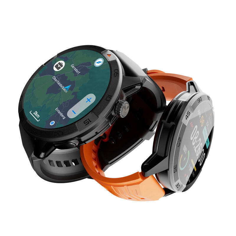 AGM Legion Pro Waterproof Smartwatch with Heart Rate Monitor (Black) view 7
