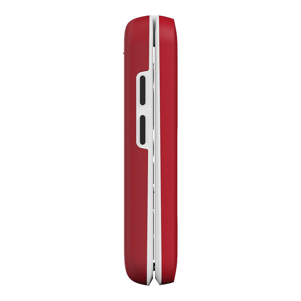 Doro Leva E30 Single SIM Mobile Phone with Buttons Red White दृश्य 3