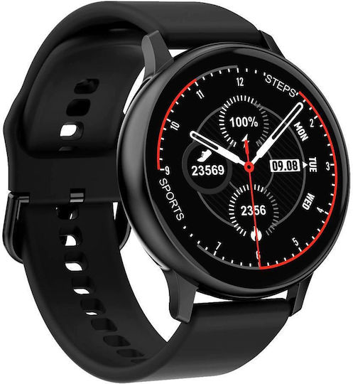 Kingwear DT88 Pro 42mm Smartwatch with SIM and Heart Rate Monitor (Black) view 3