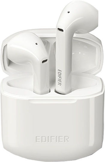 Edifier TWS200 Earbud Bluetooth Handsfree Earphones with Sweat Resistance and Charging Case White view 5