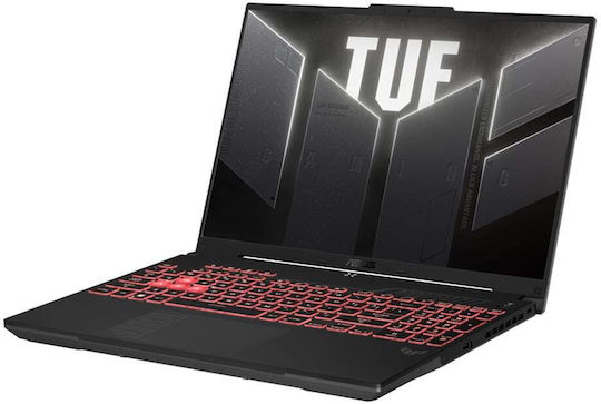 Asus TUF Gaming A16 FA607PV-N3036W 16" FHD+ 165Hz (Ryzen 9-7845HX/16GB/1TB SSD/GeForce RTX 4060/W11 Home) Mecha Gray (US Keyboard) view 5