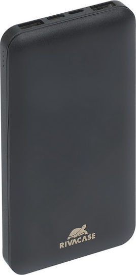 Rivacase Rivapower VA2110 10000mAh with 2 USB-A Ports Black view 1