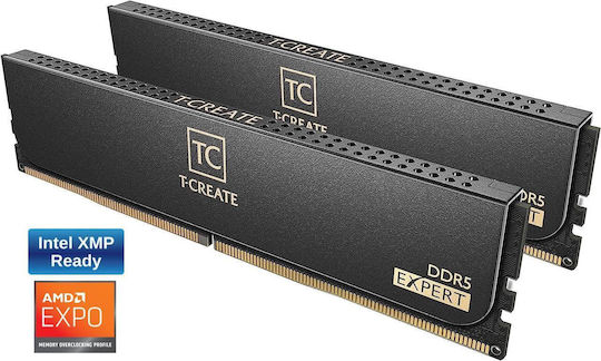 TeamGroup T-Create Expert DDR5 32GB RAM with 2x16GB Modules and Speed 6000 for Desktop CTCED532G6000HC30DC01 vista 2