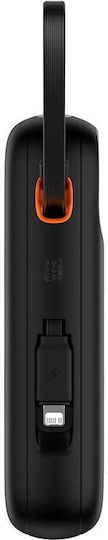 Baseus Qpow Pro+ Power Bank 20000mAh 22.5W with USB-A Port and USB-C Port Power Delivery / Quick Charge 3.0 Black view 2