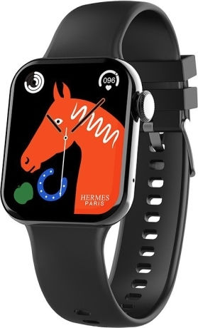 E700 1.86 Inch Color Screen Smart Watch Support Heart Rate Monitoring Blood Pressure Monitoring Black view 1