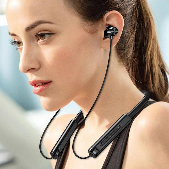 Kakusiga KSC-1878 In-ear Bluetooth Handsfree Earphones with Sweat Resistance Black view 2