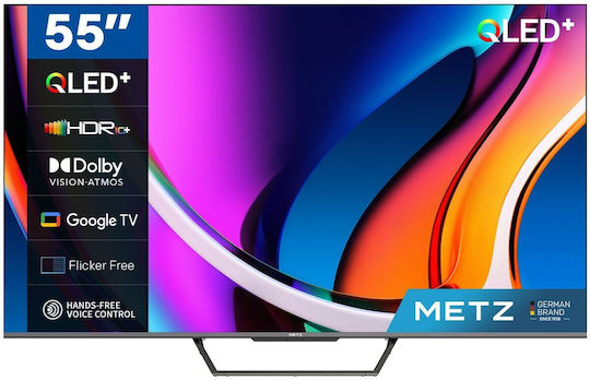 Metz Smart Television 55" 4K UHD QLED 55MQD7500Z HDR (2024) vista 3