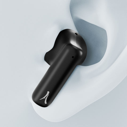 Akashi ALTBLKEARB In-ear Bluetooth Handsfree Earphones with Charging Case Black view 3