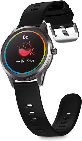 Ksix Globe Aluminium 44mm Smartwatch with Heart Rate Monitor (Gray) view 6
