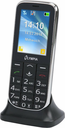 Olympia Joy II Dual SIM Mobile with Large Buttons Black view 7