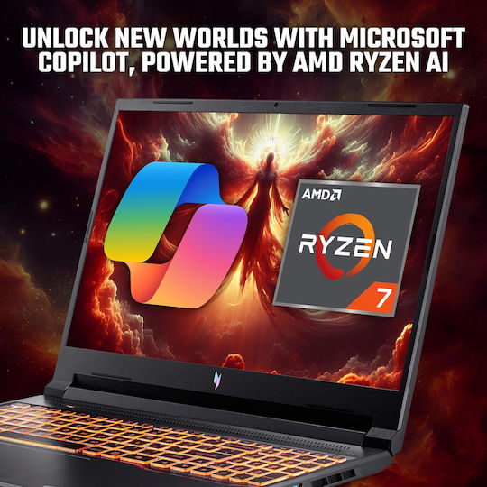 Acer Nitro V16 ANV16-71-77U1 16" IPS FHD+ 180Hz (i7-14650HX/16GB/1TB SSD/GeForce RTX 4060/No OS) (International English Keyboard) view 6