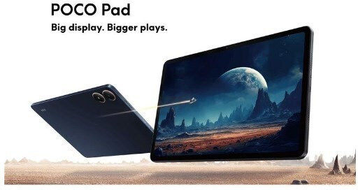 Xiaomi Poco Pad 12.1" Tablet (8GB/256GB) Gray 表示 7