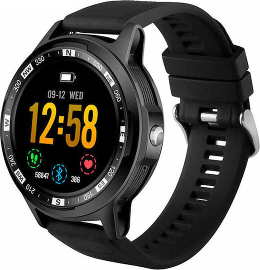 Colmi Sky 3 Smartwatch with Heart Rate Monitor (Black)