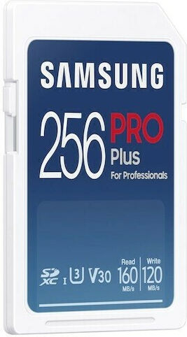 Samsung Pro Plus SDXC 256GB U3 V30 UHS-I 160MB/s with USB Reader Ansicht 3