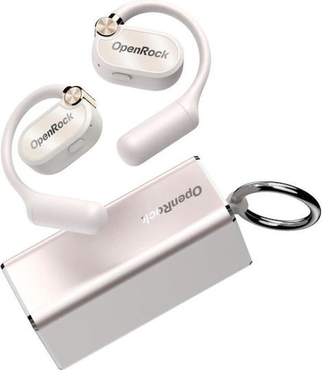 OneOdio Openrock X Earbud Bluetooth Handsfree Headphones with Sweat Resistance and Charging Case White