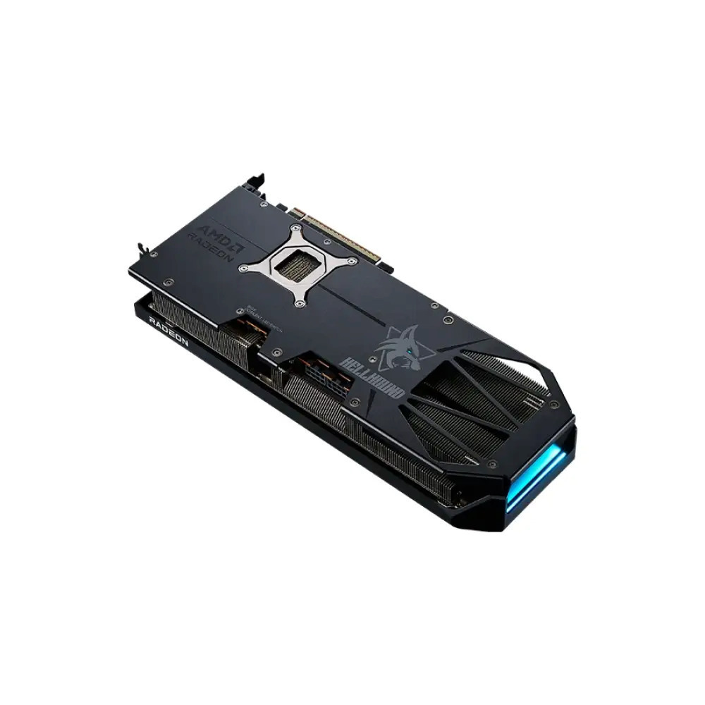 PowerColor Radeon RX 9070 XT 16GB GDDR6 Hellhound Graphics Card view 8
