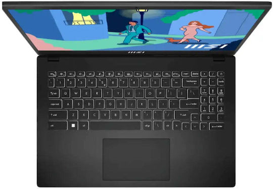 MSI Modern 15 B12MO 15.6" FHD (i7-1255U/16GB/512GB SSD/No OS) (US Keyboard) vue 6