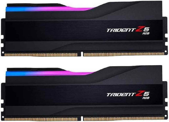 G.Skill Trident Z5 RGB DDR5 64GB RAM with 2x32GB Modules and Speed 6000 for Desktop F5-6000J3636F32GX2-TZ5RK