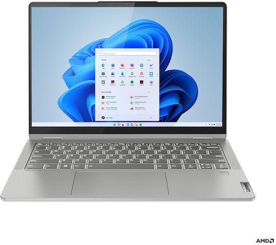 Lenovo IdeaPad Flex 5 14ALC7 14" IPS Touchscreen (Ryzen 7-5700U/16GB/512GB SSD/W11 S) Cloud Grey (GR Keyboard)