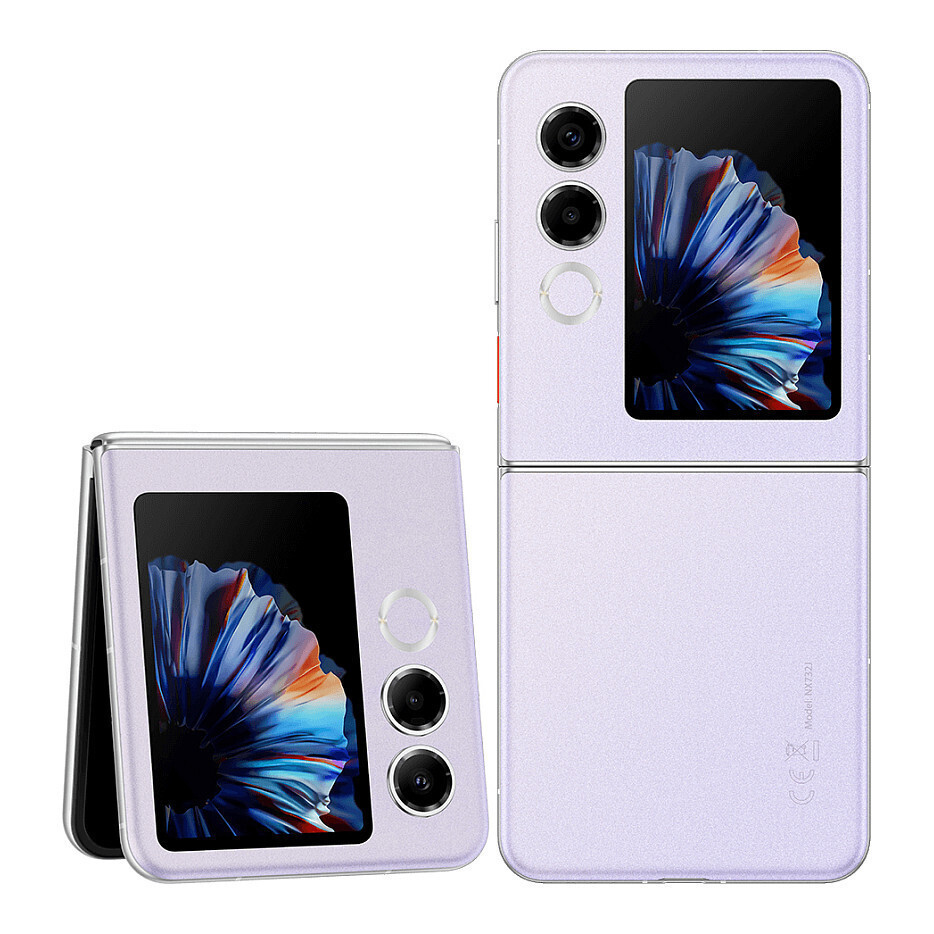 ZTE nubia Flip2 5G Dual SIM (8GB/256GB) Purple view 3