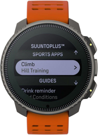 Suunto Vertical Titanium 49mm Waterproof Smartwatch with Heart Rate Monitor (Canyon) view 2