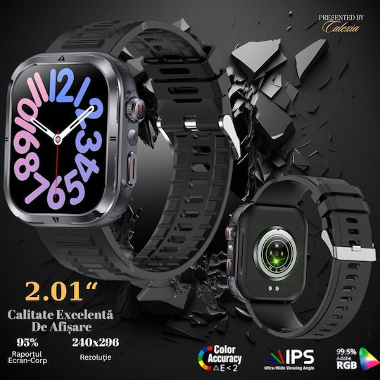 Smartwatch (Black) view 3