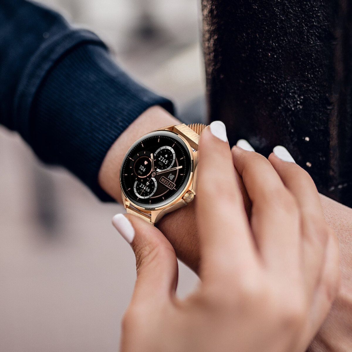Kodak SW-7211 43mm Smartwatch with SIM and Heart Rate Monitor (Rose Gold) view 5