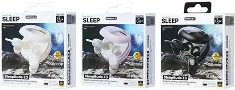 Remax SleepBuds Z3 Bluetooth Handsfree Earphones with Charging Case Black view 3