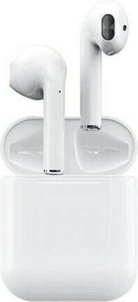 I19 Earbud Bluetooth Handsfree Earphones with Charging Case White view 4