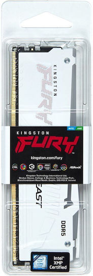 Kingston Fury Beast RGB DDR5 with Module 1x32GB and Speed 6000 for Desktop KF560C36BWEA-32 view 5