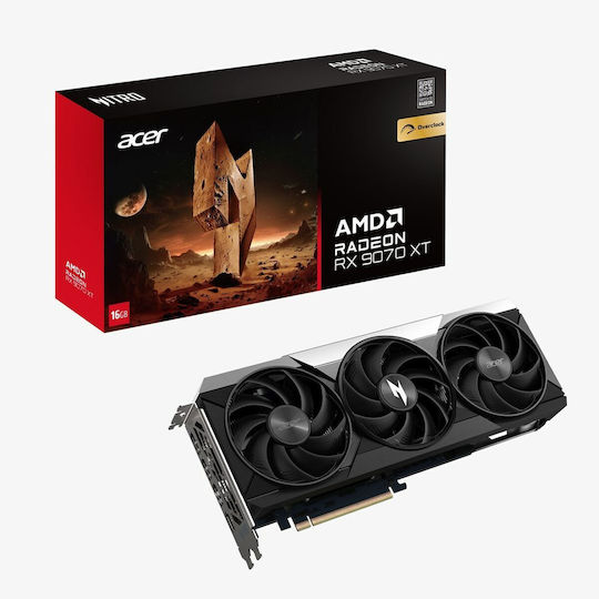 Acer Radeon RX 9070 16GB GDDR6 Nitro OC Graphics Card view 1