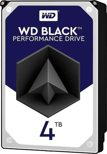 Western Digital Black 4TB HDD Hard Drive 3.5" SATA III 7200rpm with 256MB Cache for Desktop WD4005FZBX