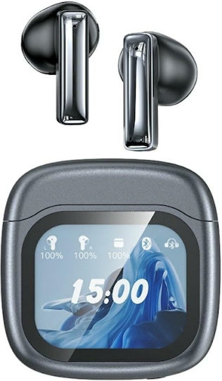 Awei TP100ENC Earbud Bluetooth Handsfree Earphones with Charging Case Black view 1