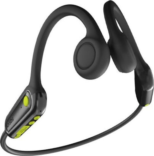 SBS Bone Conduction Bluetooth Handsfree Headphones with Sweat Resistance Black
