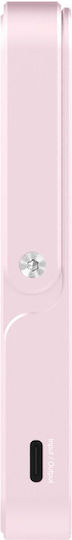 Verbatim Charge ‘n’ Go MagSafe Power Bank 10000mAh 15W with USB-C Port Pink view 3