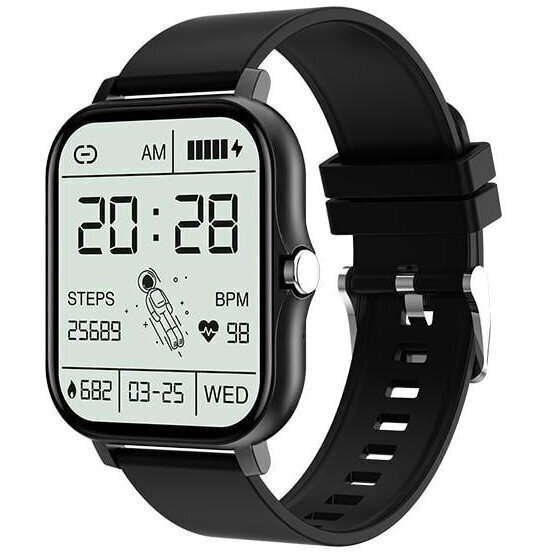 Allview Connect S Smartwatch with Heart Rate Monitor (Black) view 2