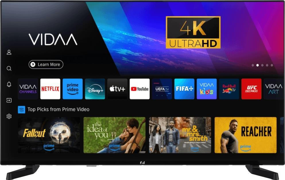 F&U Smart Television 43" 4K UHD LED FLV43501UH HDR (2025)