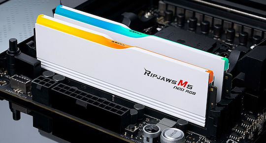 G.Skill Ripjaws M5 Neo RGB DDR5 64GB RAM with 2x32GB Modules and Speed 6000 for Desktop F5-6000J3636F32GX2-RM5NRW view 4