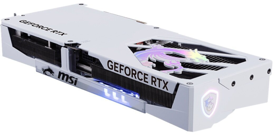 MSI GeForce RTX 5070 Ti 16GB GDDR7 Gaming Trio OC White Graphics Card Ansicht 2