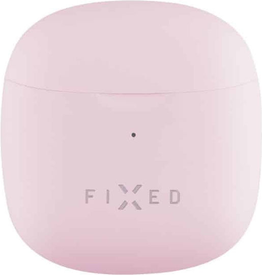 Fixed In-ear Bluetooth Handsfree Earphones with Charging Case Pink view 7