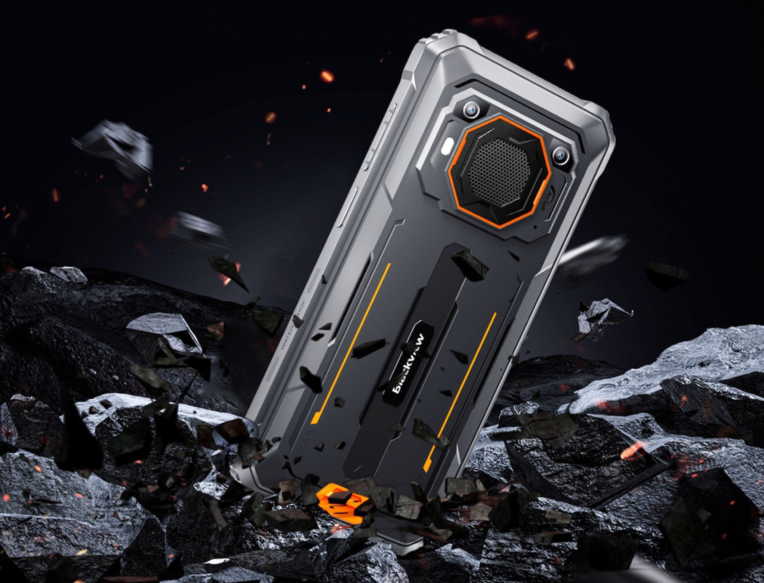BlackView BV6200 Plus Dual SIM (8/128GB) Rugged Smartphone Black view 2
