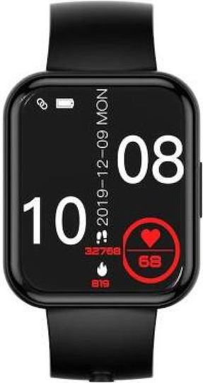 Choetech WT001 Smartwatch with Heart Rate Monitor (Black)