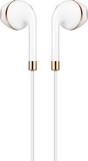 Hoco L8 Earbud Bluetooth Handsfree Earphones White view 2