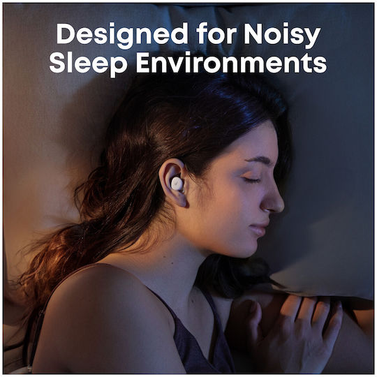 Soundcore by Anker Sleep A30 ANC In-ear Bluetooth Handsfree Earphones with Charging Case White view 3